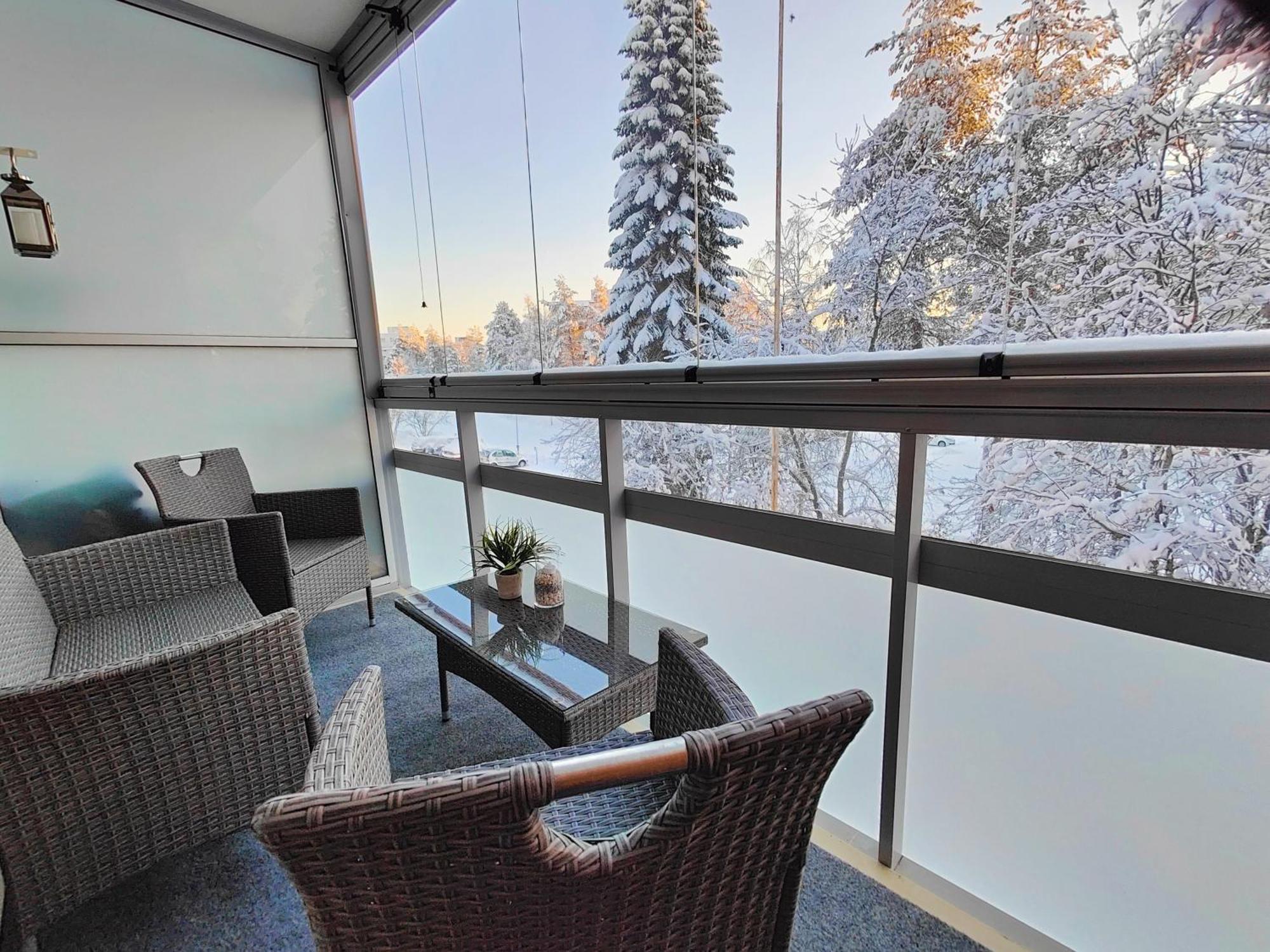 Spacious Apartment With Balcony And Free Wifi Rovaniemi Eksteriør billede